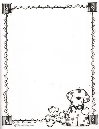 BORDAS EM PRETO E BRANCO