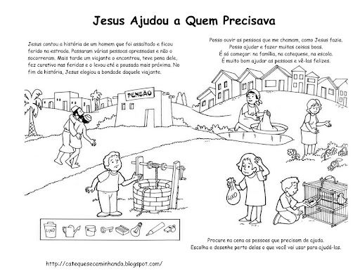 ATIVIDADES CATEQUESE PARA IMPRIMIR