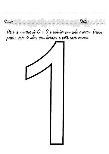 ATIVIDADES COM NÚMEROS PARA IMPRIMIR