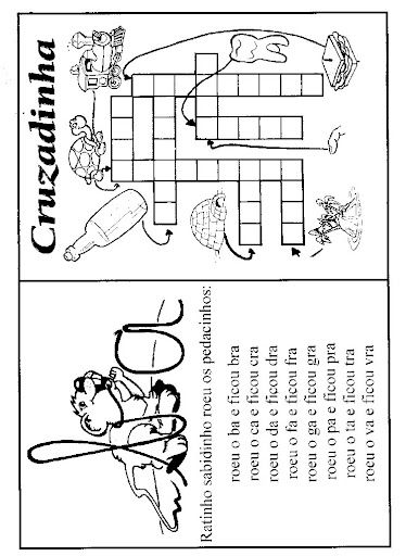 CONSOANTE MAIS R ATIVIDADES LETRA R