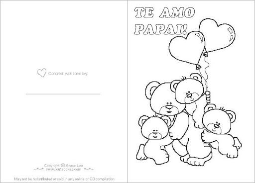 CARTAO DIA DOS PAIS PARA IMPRIMIR