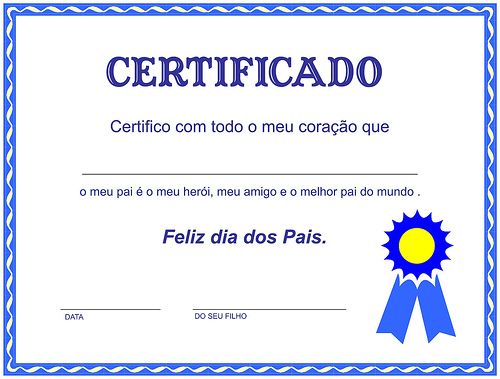 CERTIFICADO DIA DOS PAIS PARA IMPRIMIR