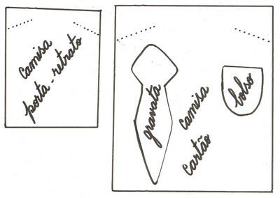 Molde camisa para papai