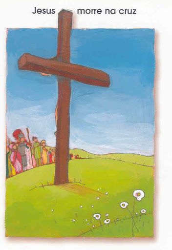 Jesus morre na cruz
