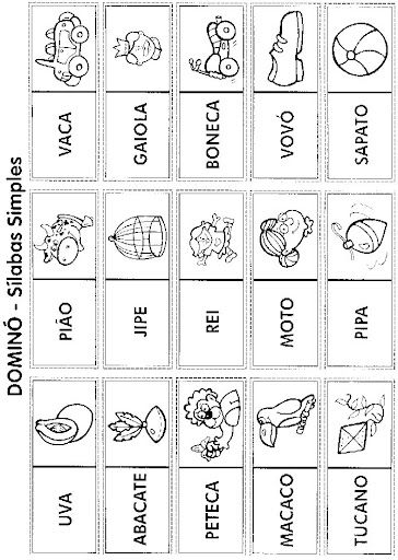 Dominó silabas