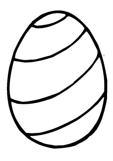 OVO DE PASCOA PARA COLORIR