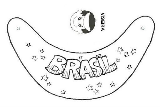 VISEIRA DO BRASIL PARA IMPRIMIR