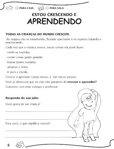 atividades educação infantil