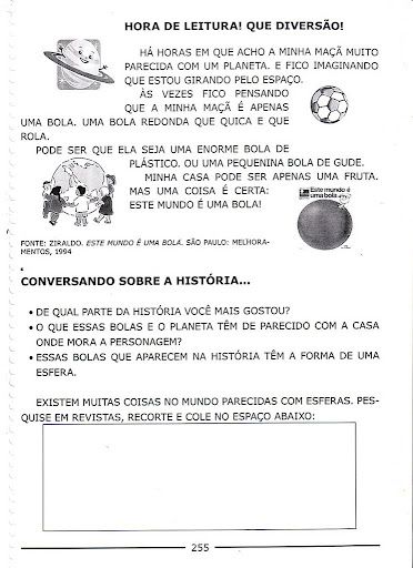 ATIVIDADE PARA CRIANÇAS 9 ANOS